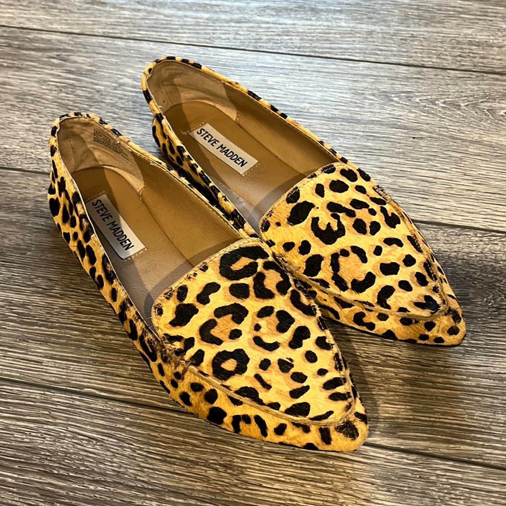Steve Madden Cheetah Loafers